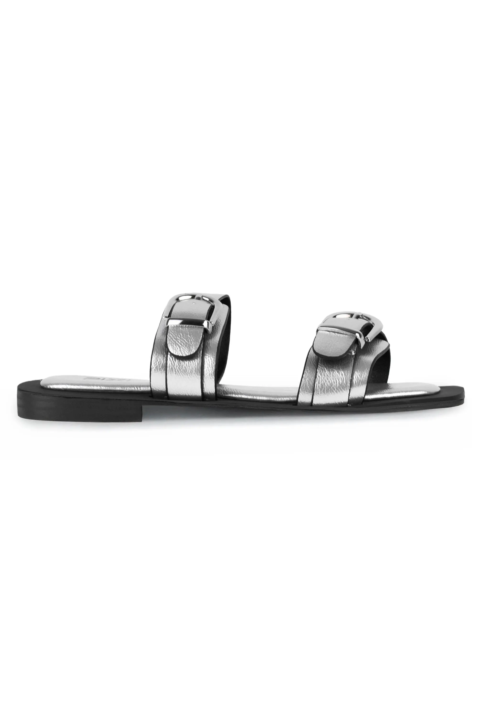 01-5340 Flat  Buckle Slipper