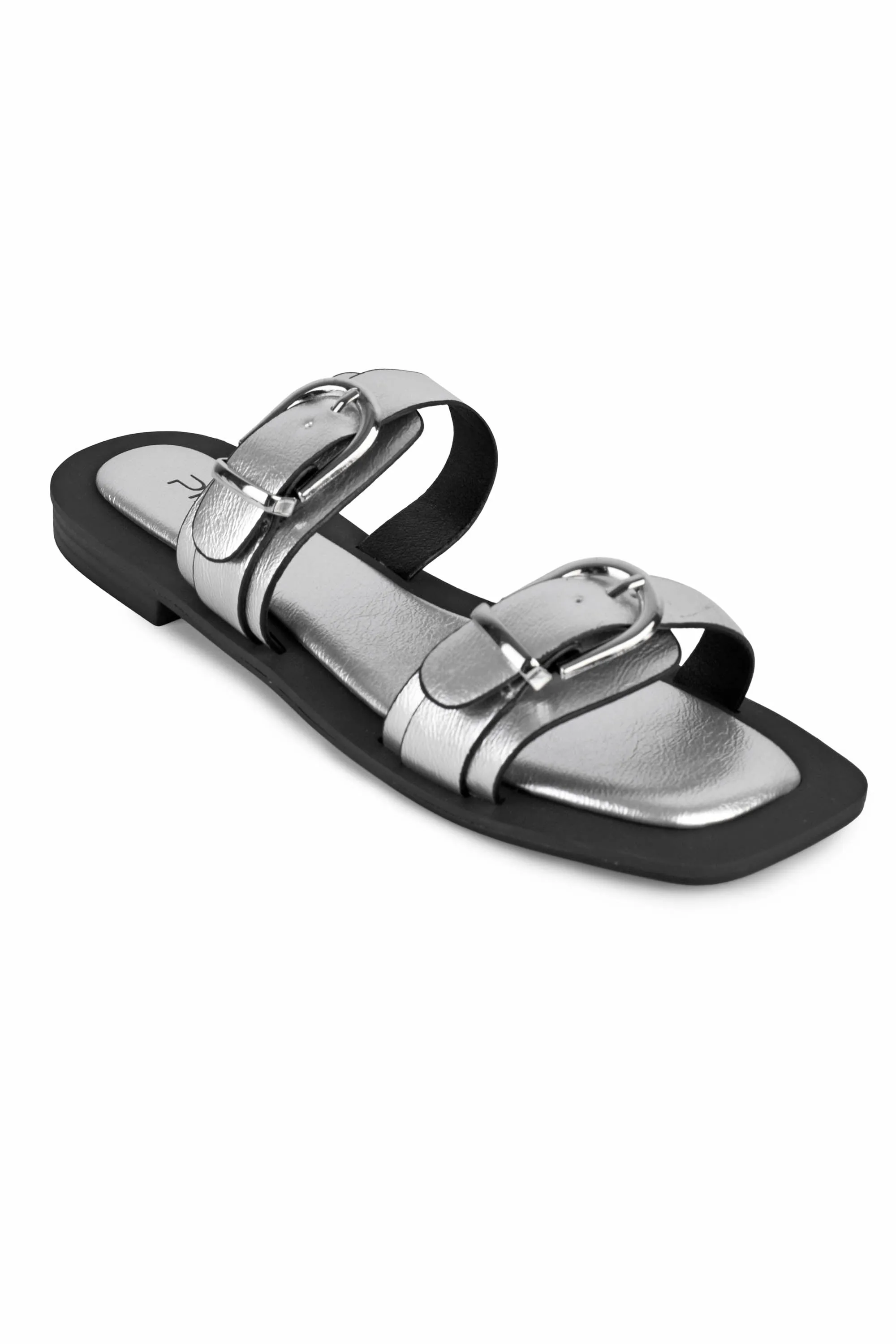 01-5340 Flat  Buckle Slipper