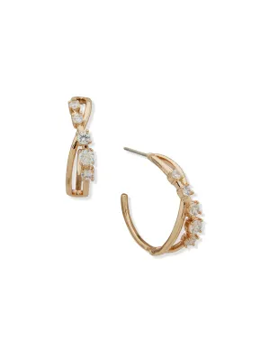 25mm Twisted Hoop Earring