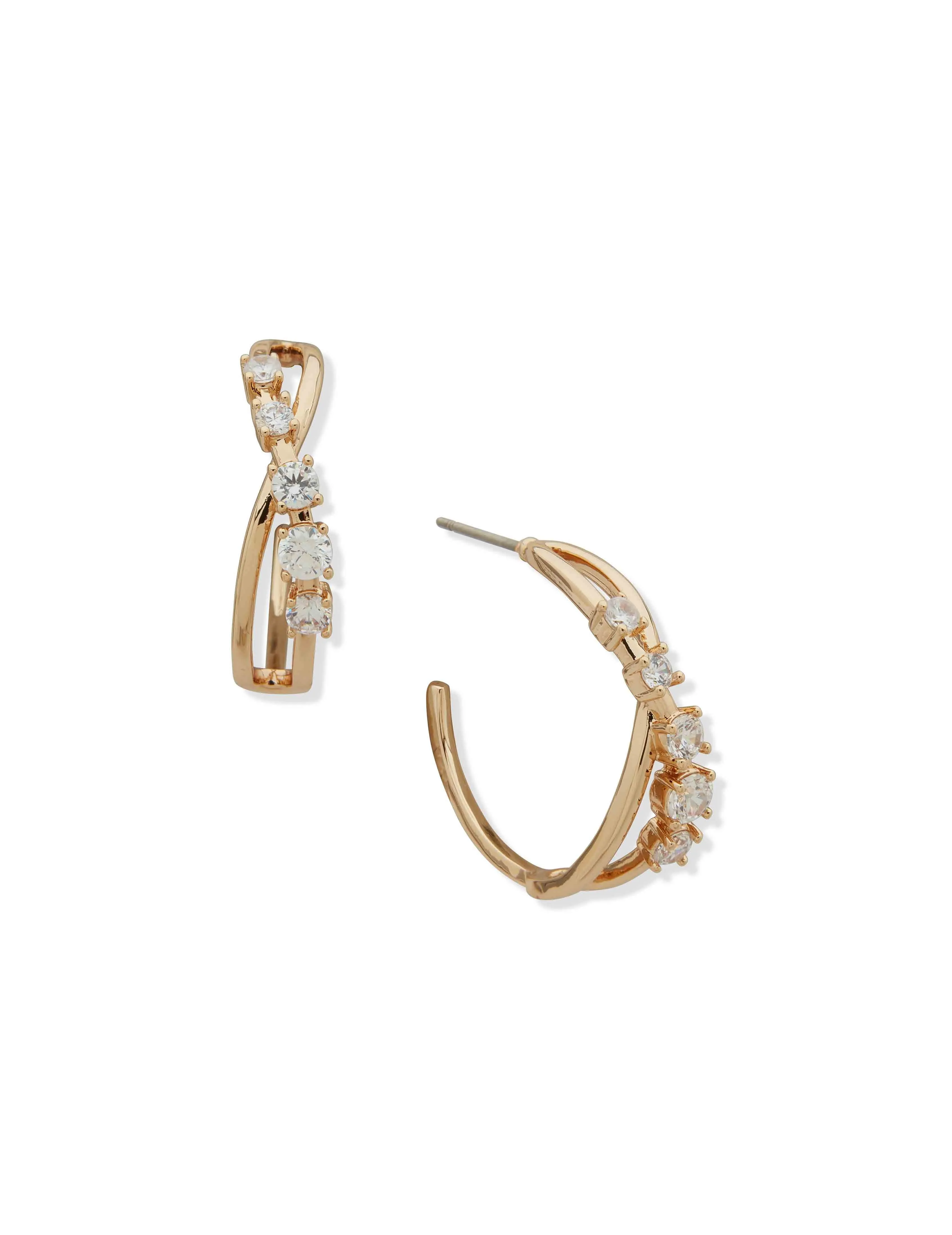 25mm Twisted Hoop Earring