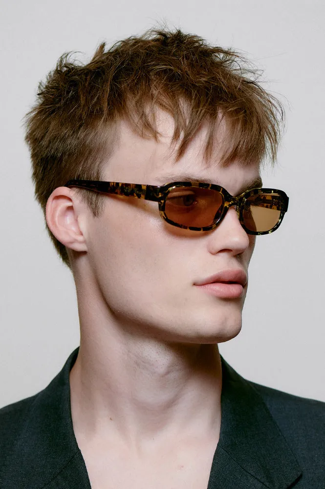 A Kjaerbede Will Black / Yellow Sunglasses