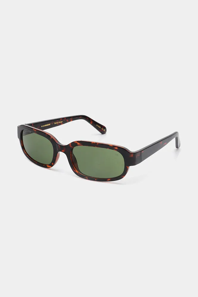 A Kjaerbede Will Demi Tortoise Sunglasses