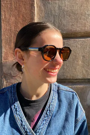 A Kjaerbede Zan Black Sunglasses