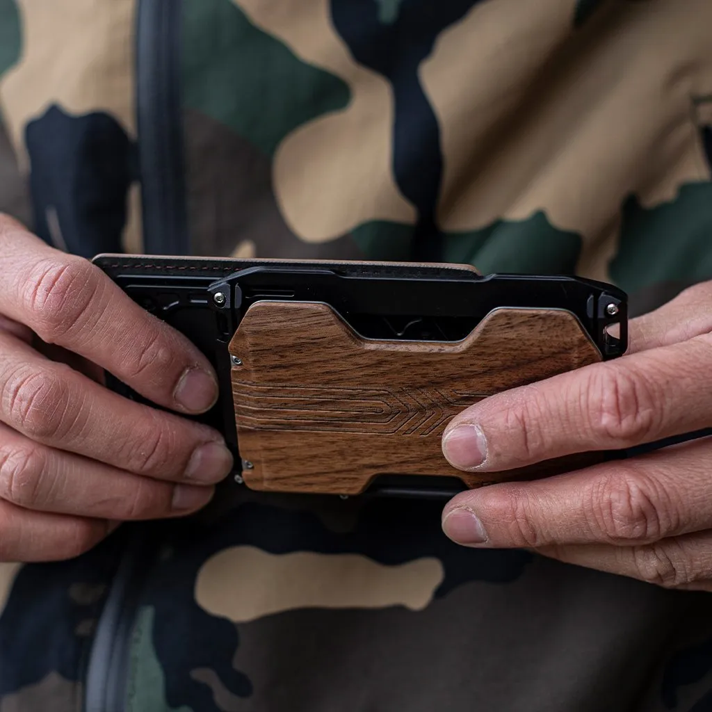A Series Walnut Backplate
