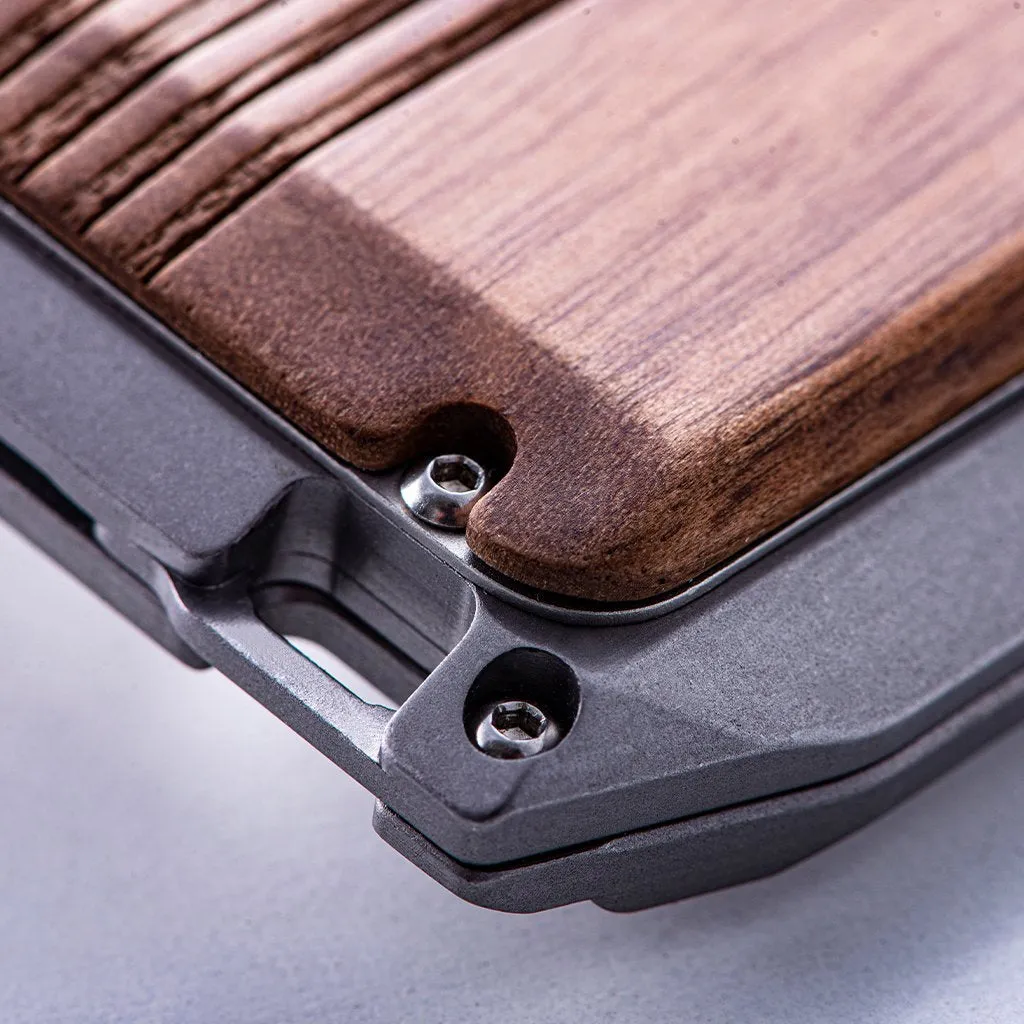 A Series Walnut Backplate