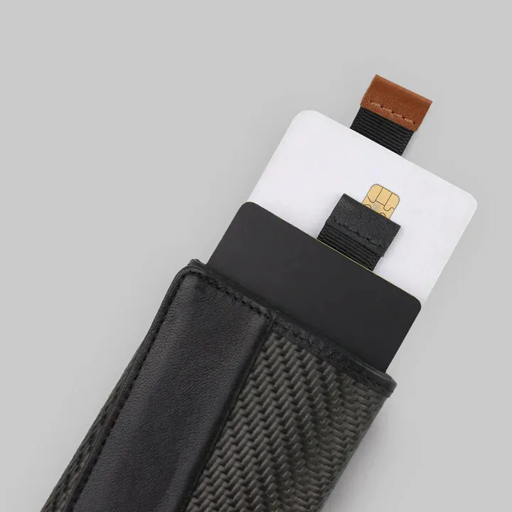 Airtag Ready Carbon Speed Wallet Mini