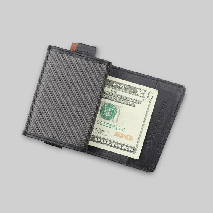 Airtag Ready Carbon Speed Wallet Mini