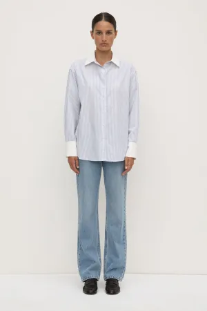 Alec Poplin Stripe Shirt