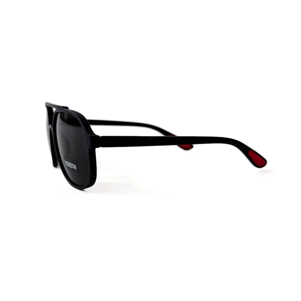 Amber Aviator Sunglasses