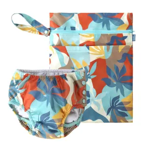 Baby Adjustable Swim Diaper Set