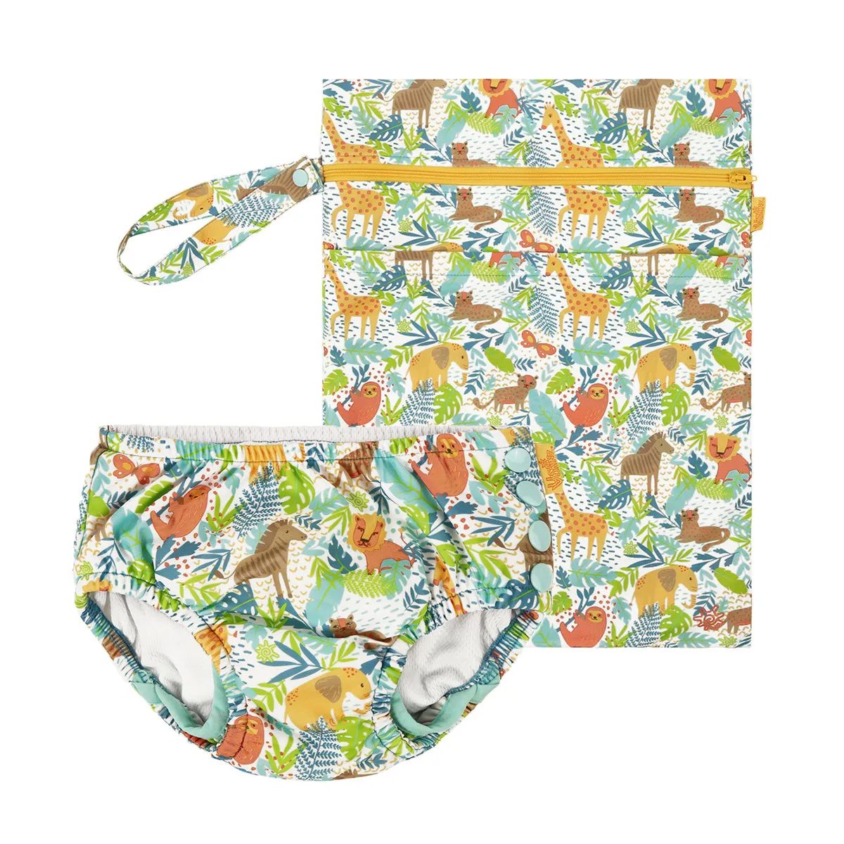 Baby Adjustable Swim Diaper Set