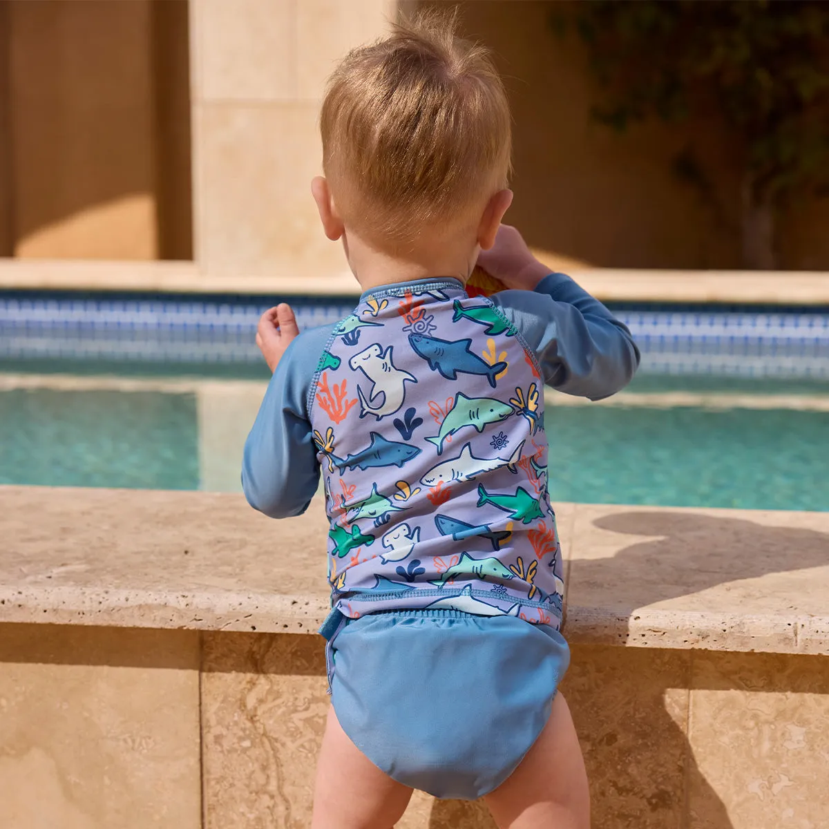 Baby Adjustable Swim Diaper Set