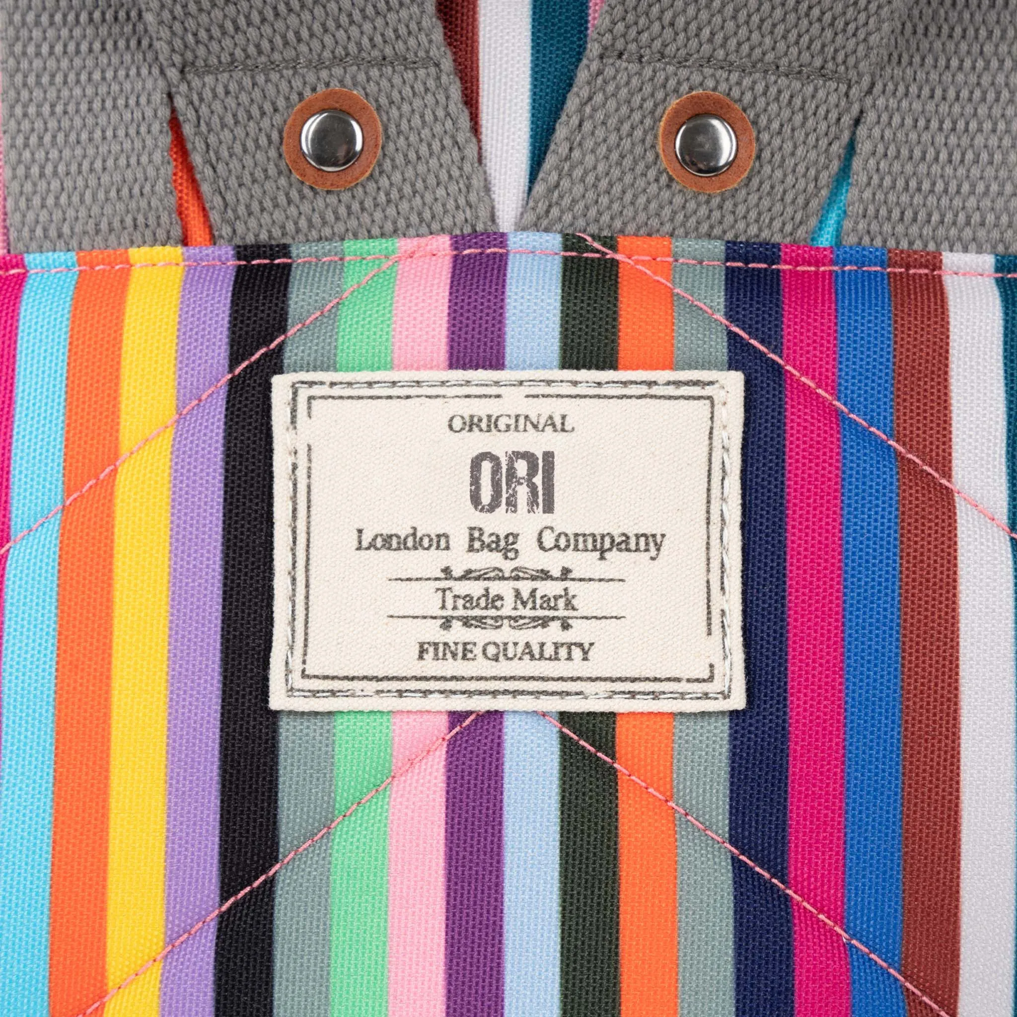 Bantry B Multi Stripe Recycled Canvas