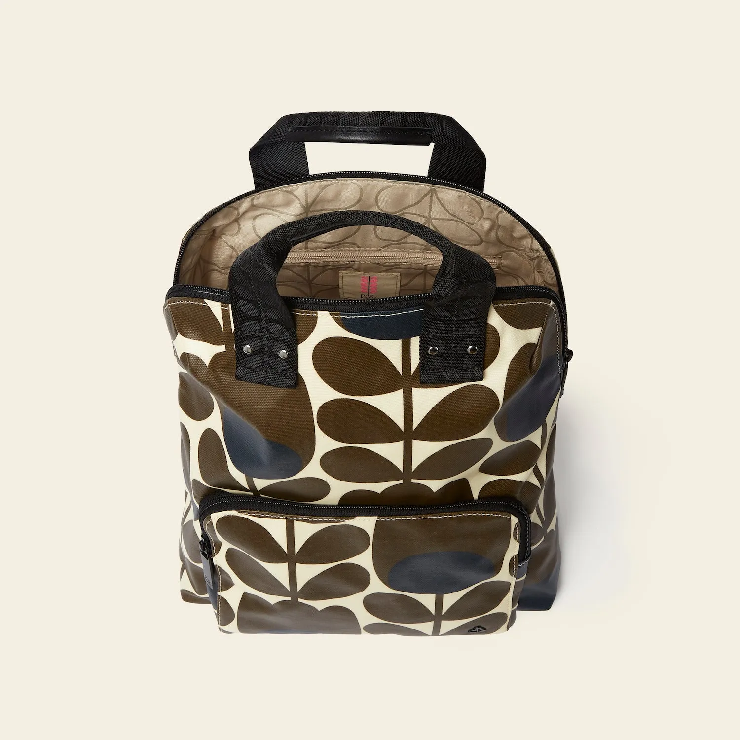Bestie Backpack - Tulip Stem Black