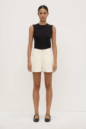 Boxy Denim Short