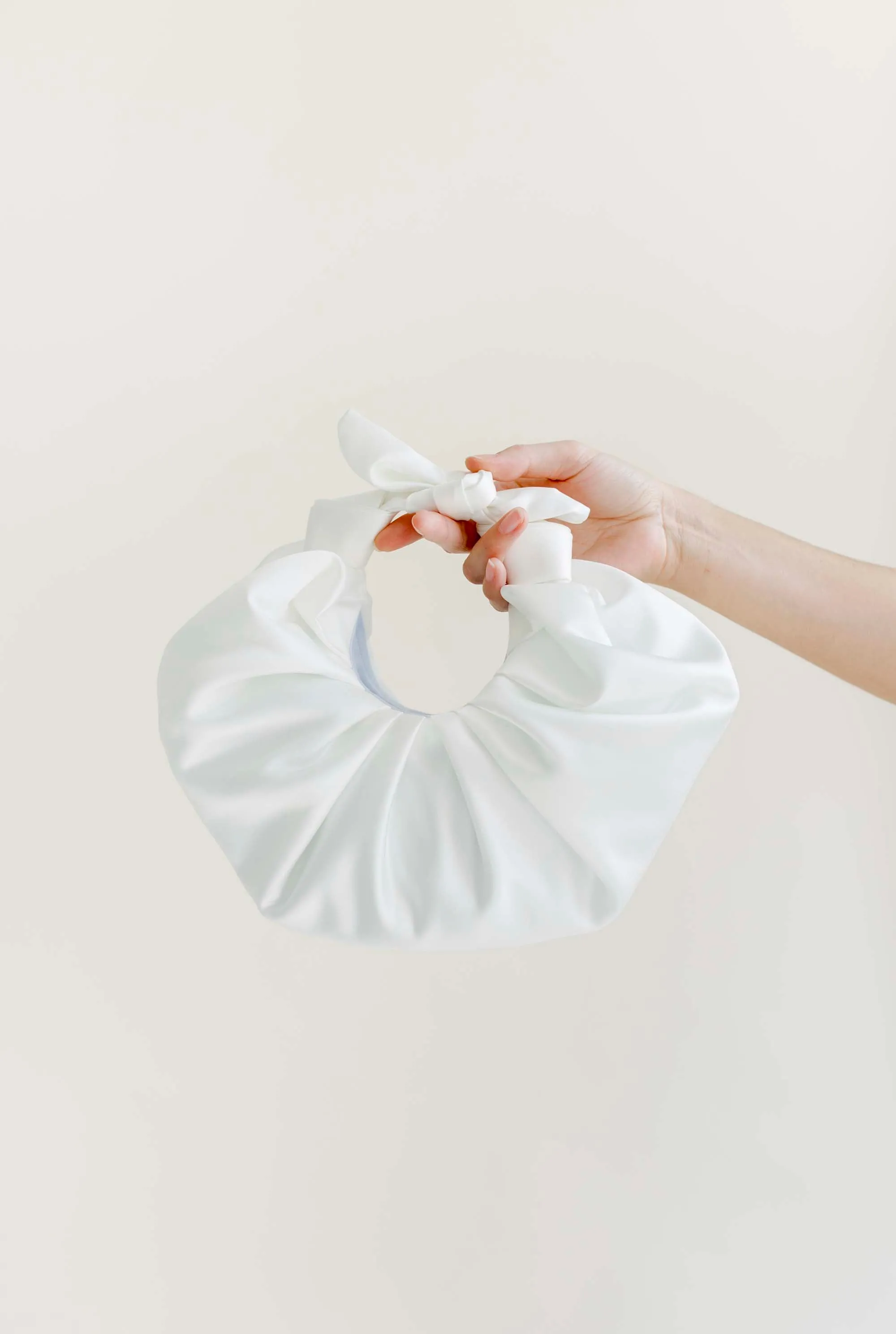 Bridal Kiku Croissant Bag