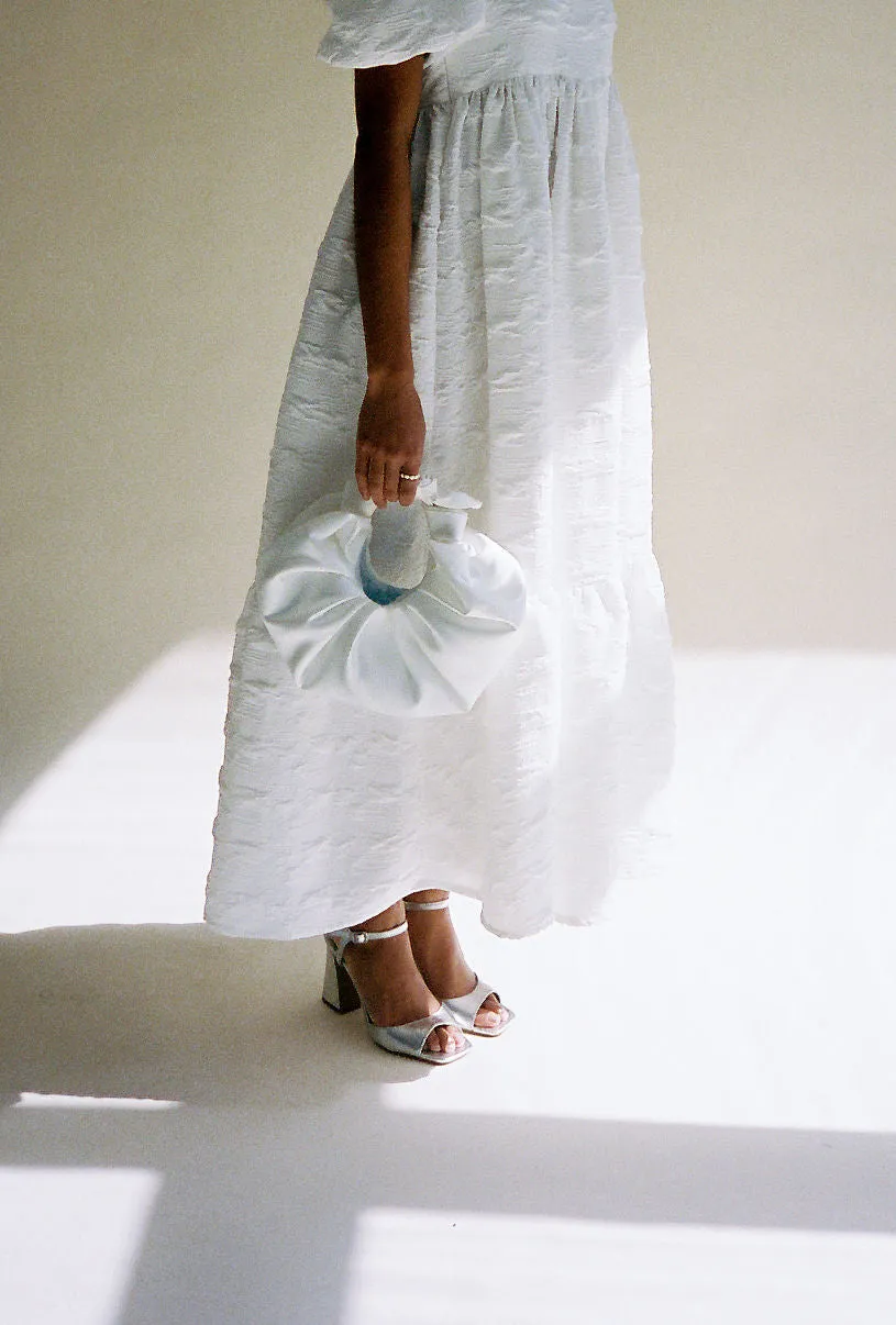 Bridal Kiku Croissant Bag