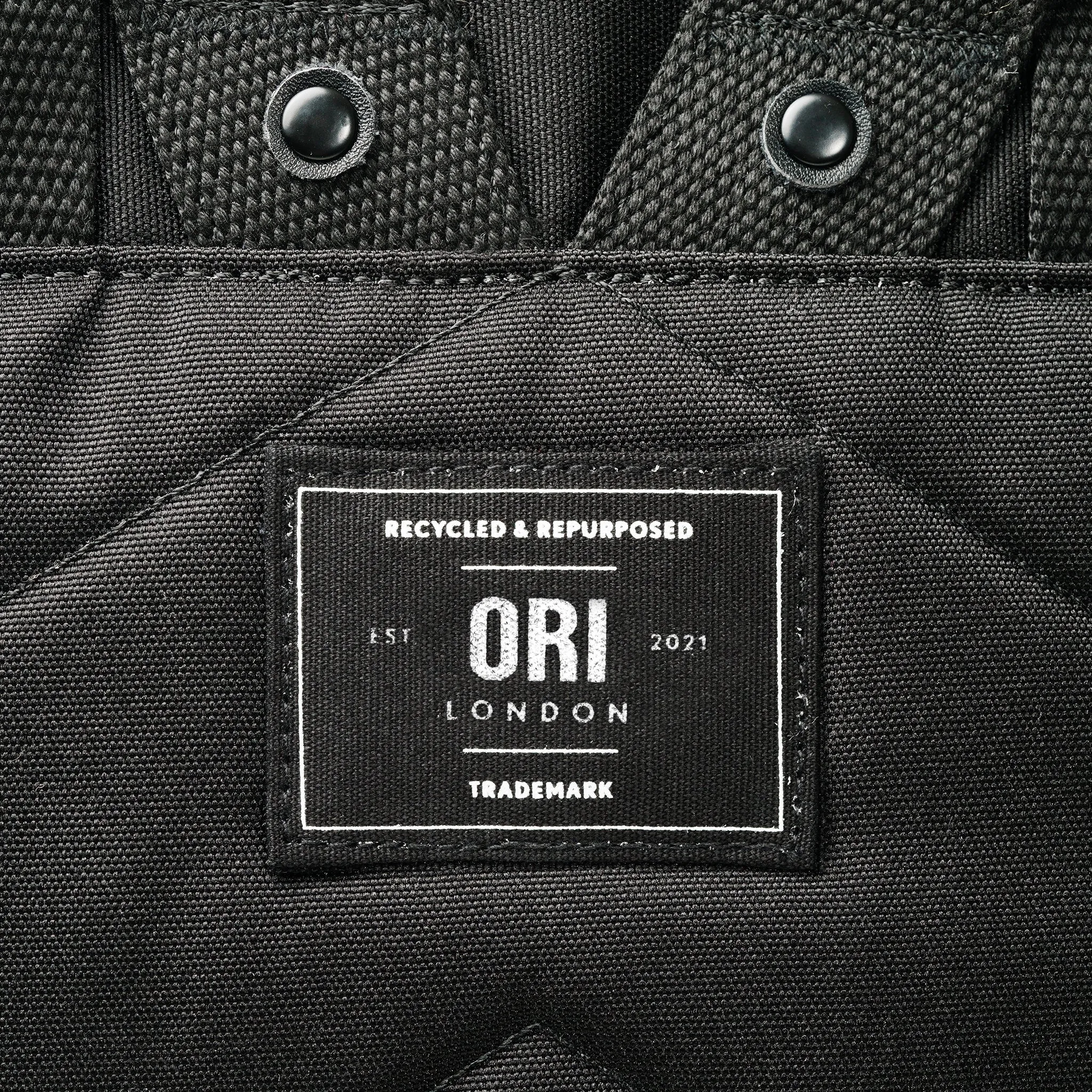 Canfield B All Black Recycled Canvas