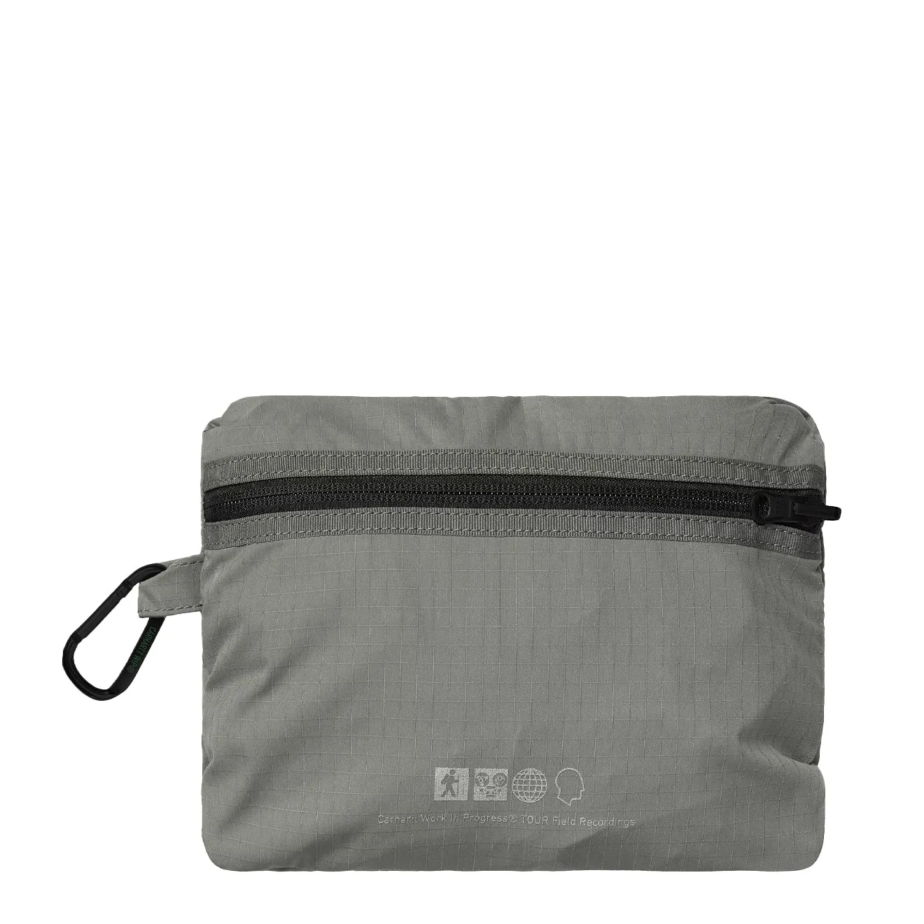 Carhartt WIP Tour Packable Travel Bag Smoke Green / Reflective