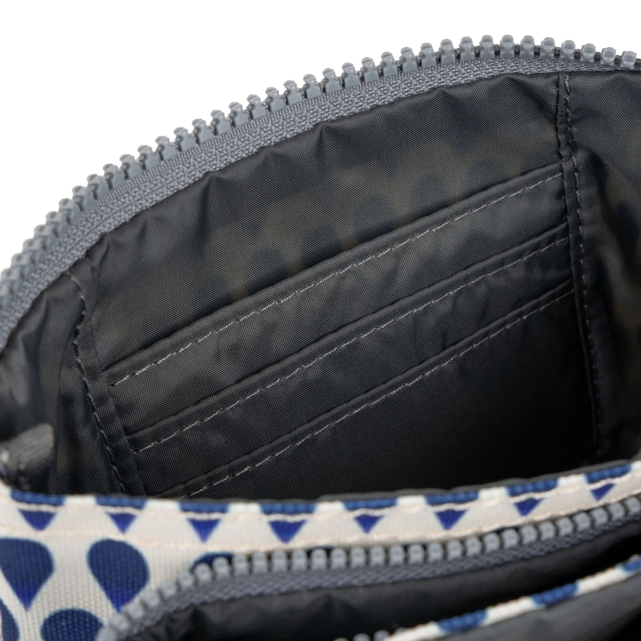 Carnaby with Wrist Strap Indigo Rain Recycled Canvas
