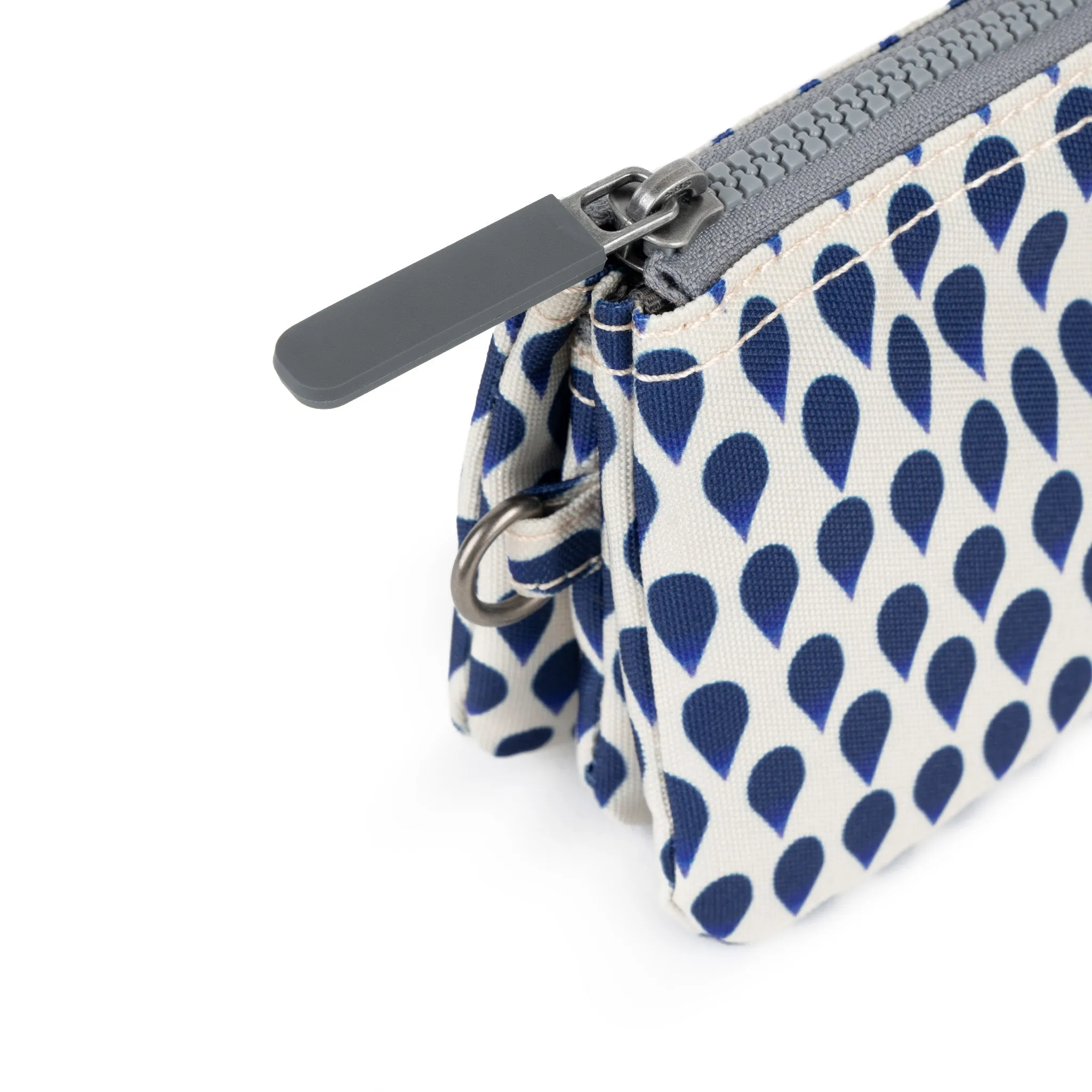 Carnaby with Wrist Strap Indigo Rain Recycled Canvas