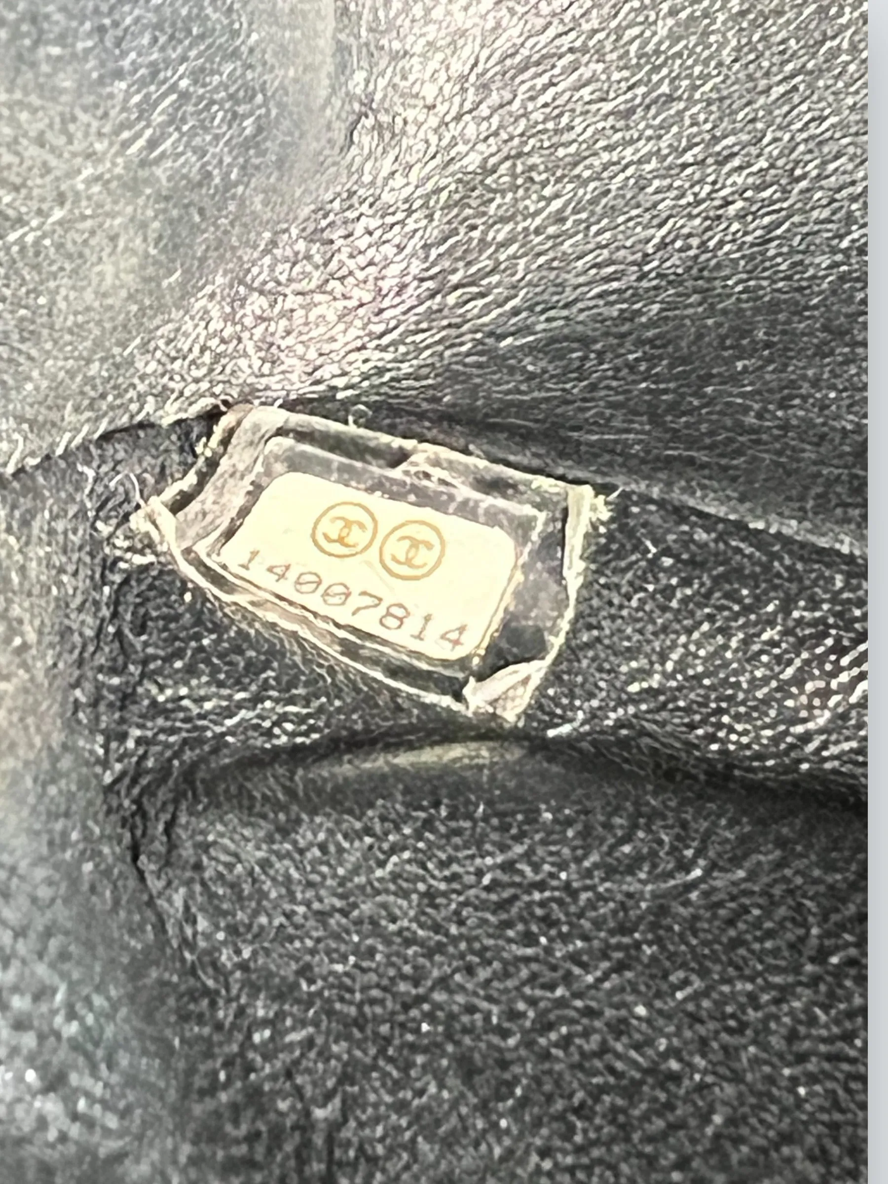Chanel Black Caviar Leather Medium Classic Double Flap