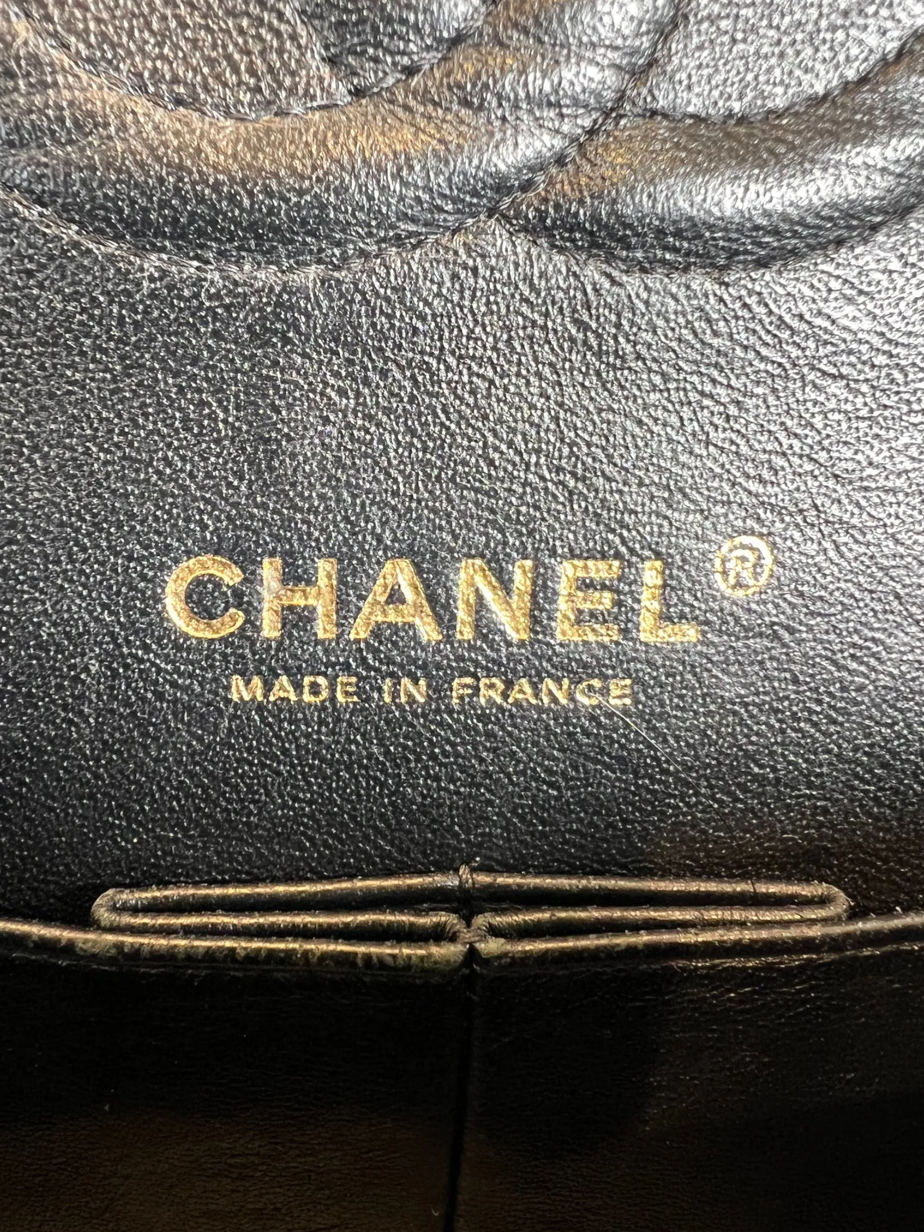 Chanel Black Caviar Leather Medium Classic Double Flap