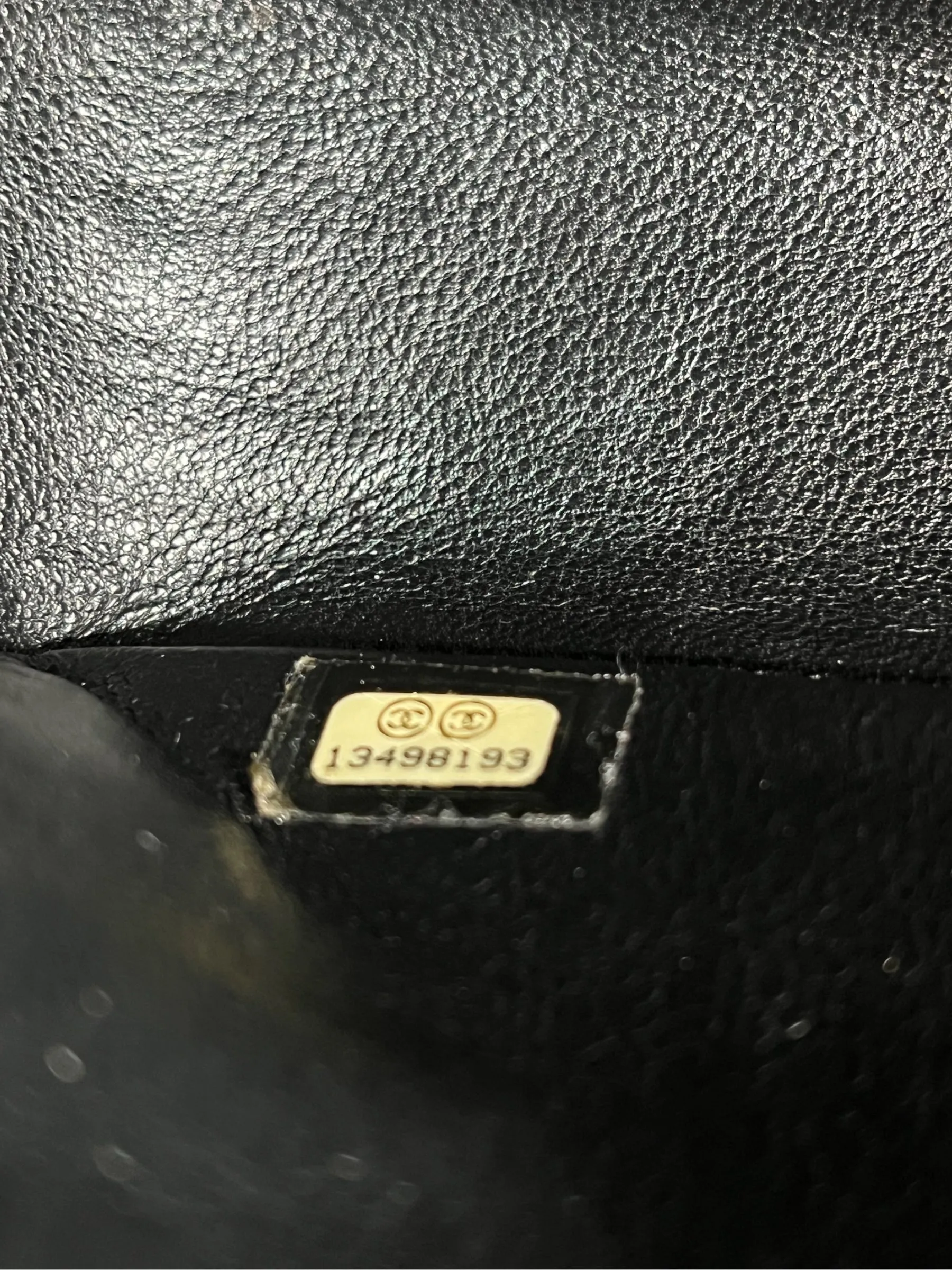 Chanel Black Caviar Leather Medium Classic Double Flap