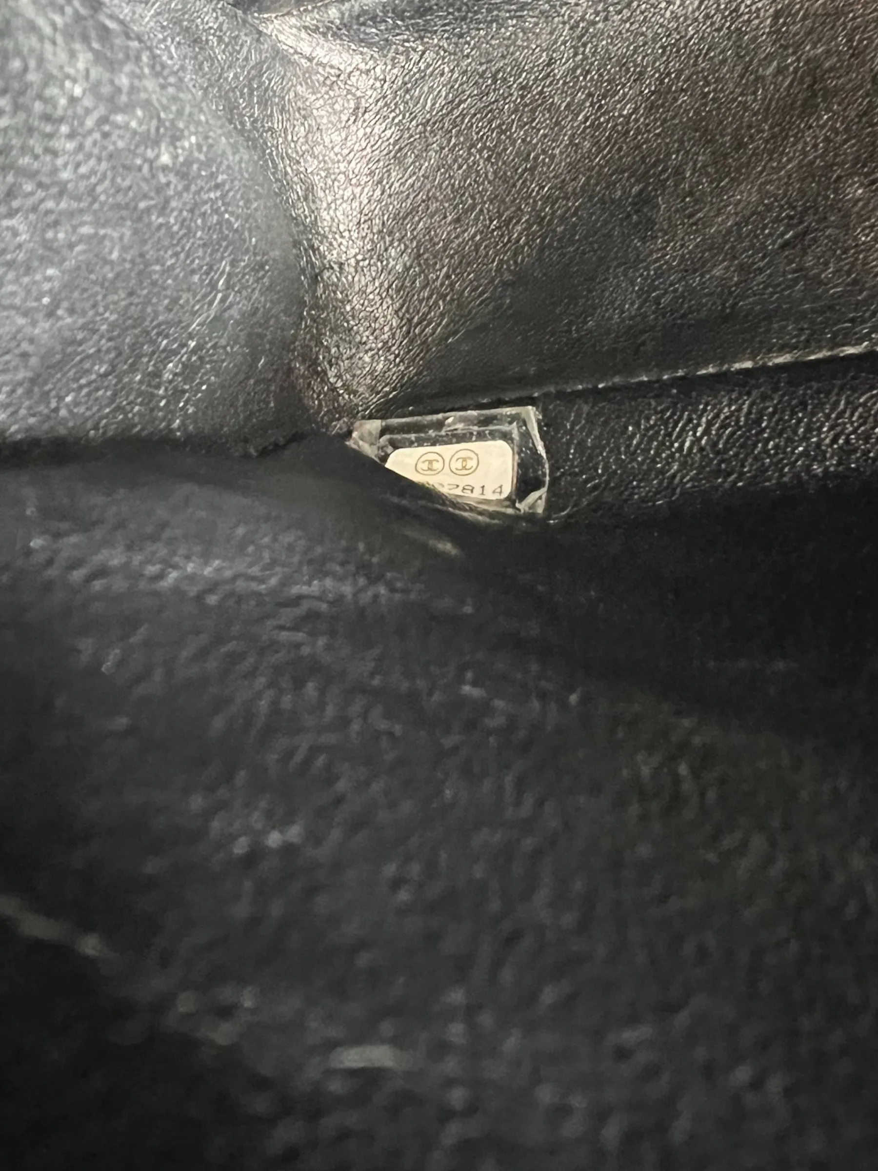 Chanel Black Caviar Leather Medium Classic Double Flap