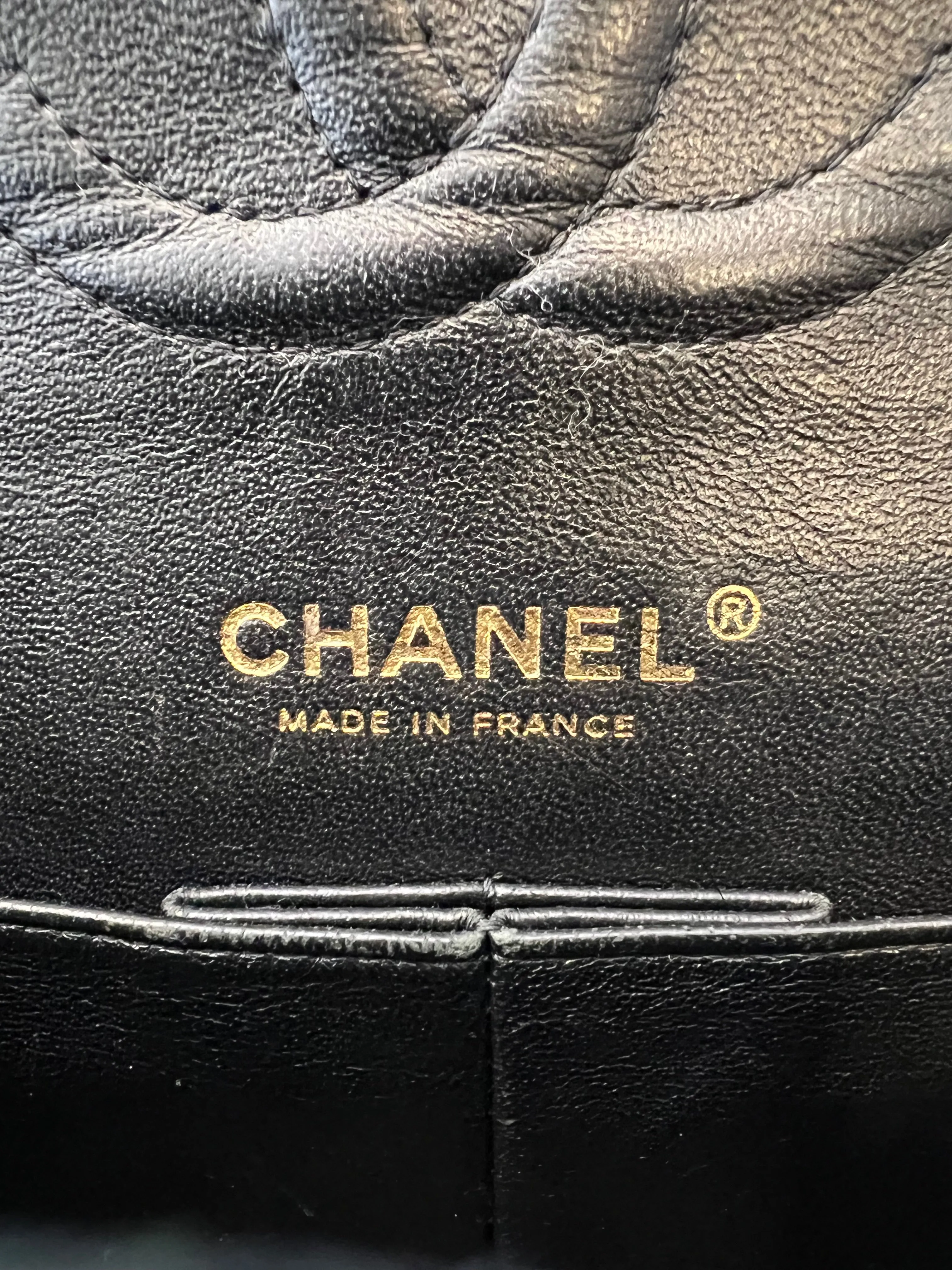 Chanel Black Caviar Leather Medium Classic Double Flap
