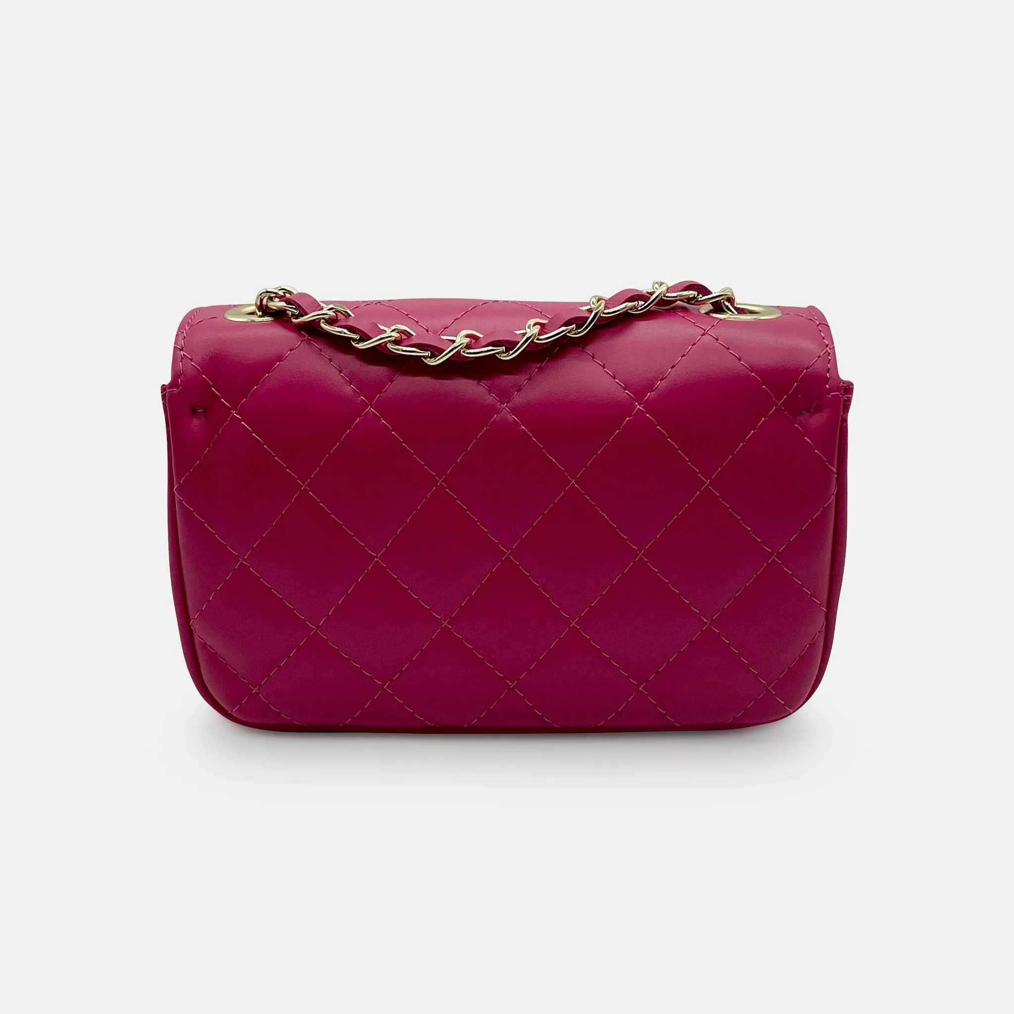 Chloe Shoulder Bag (Fuschia)