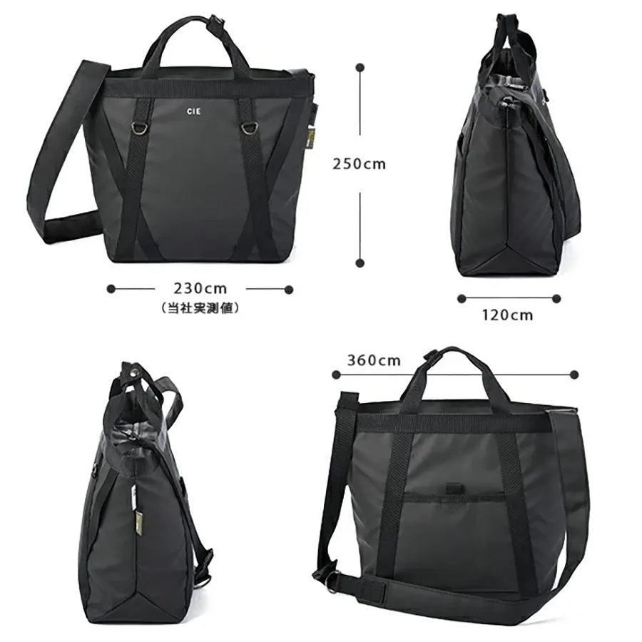 CIE CIE GRID-3 TOTE BAG S - OLIVE  (400g)