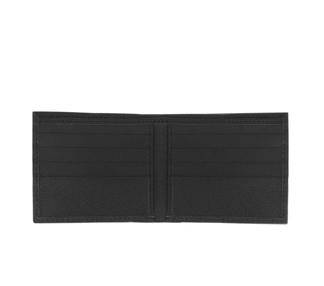 CLASSIC WALLET - BLACK CROCO