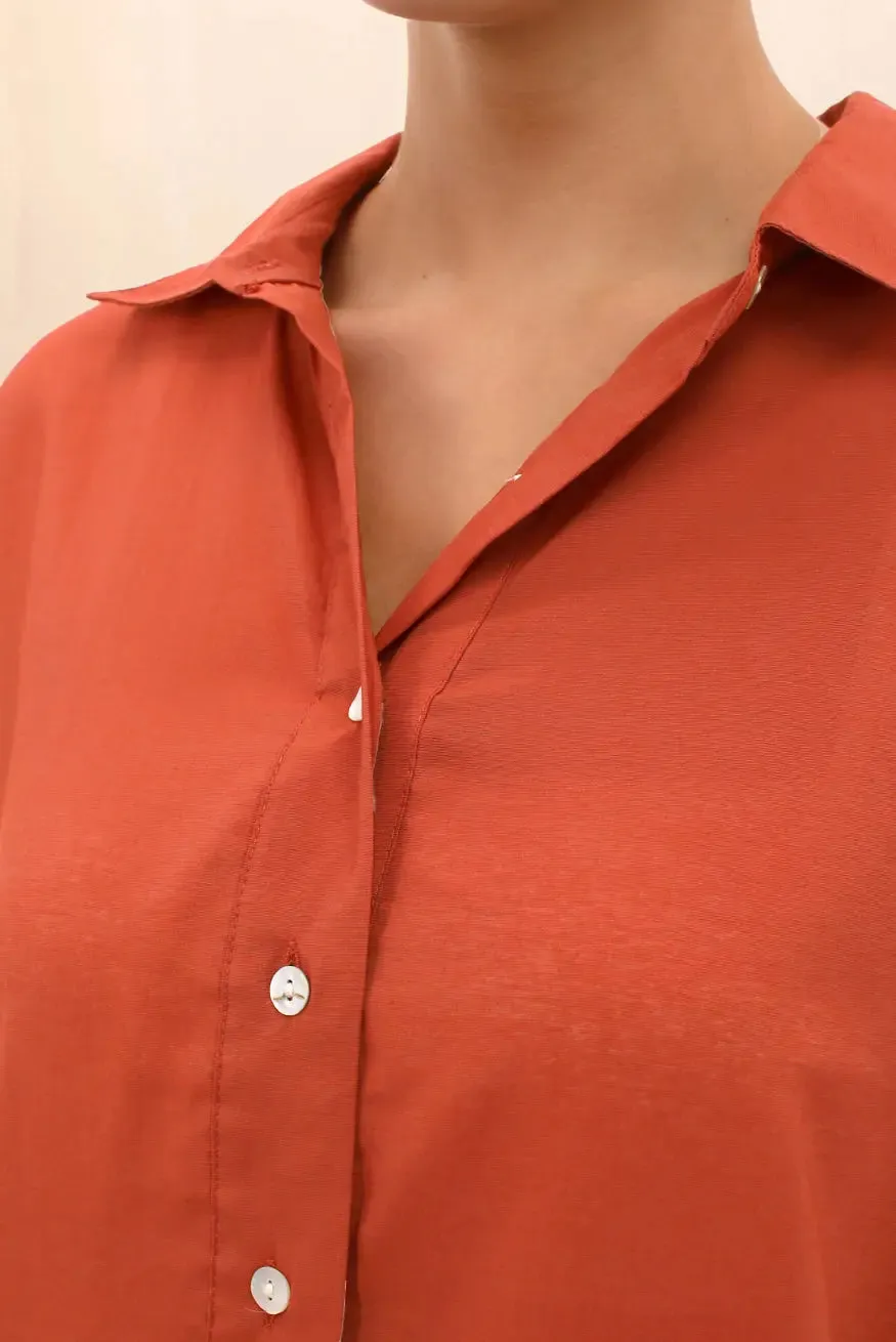 COPPER WIDE SHIRT