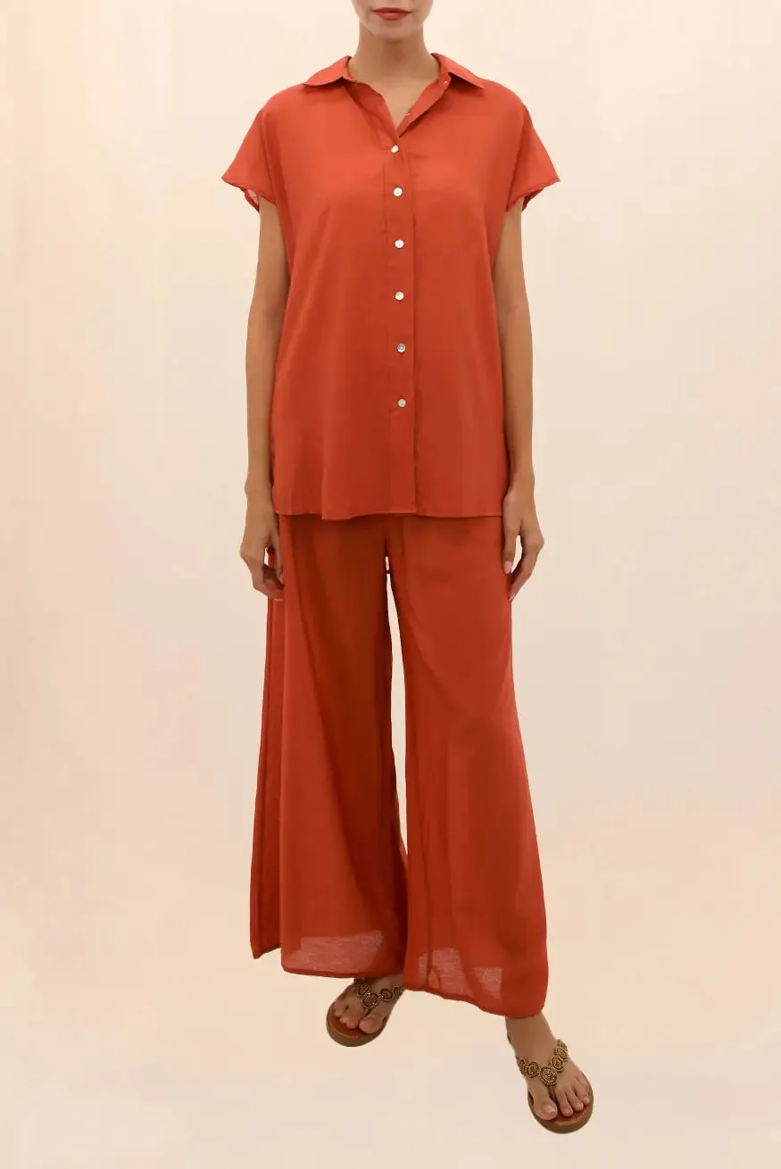 COPPER WIDE SHIRT
