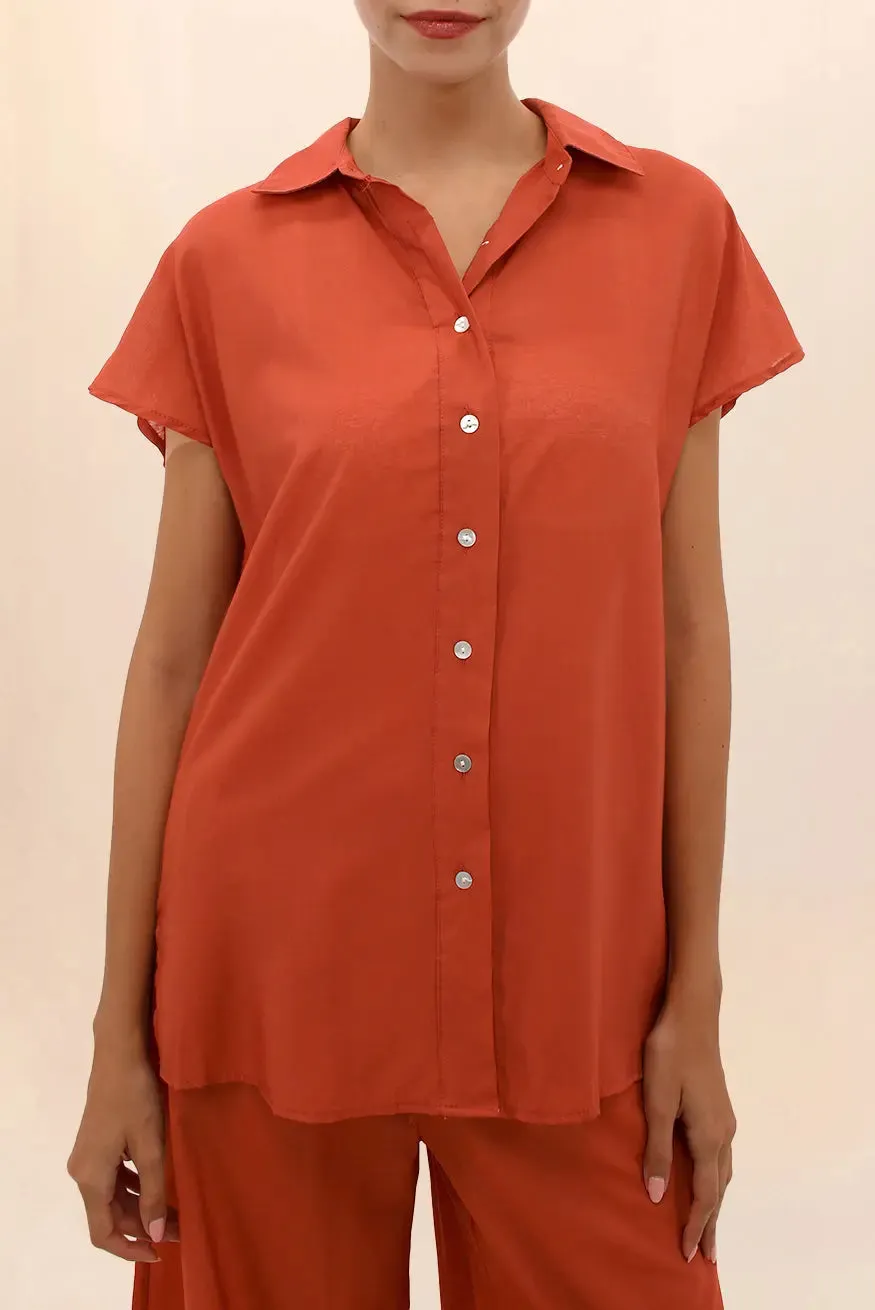 COPPER WIDE SHIRT