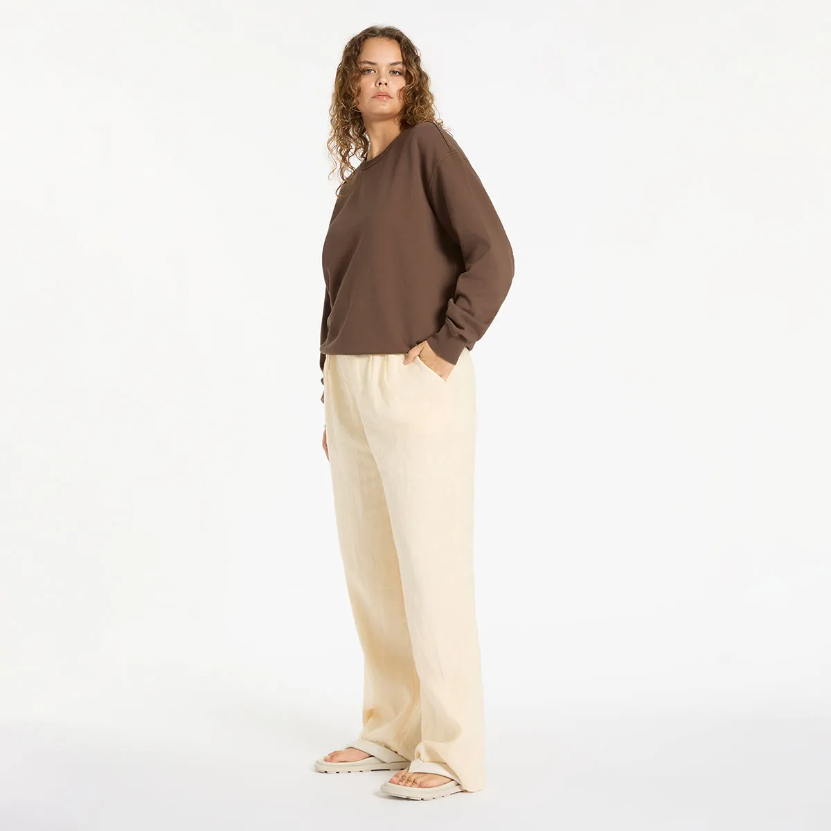 Could Be Nice - Women's Classic Crew / Coffee