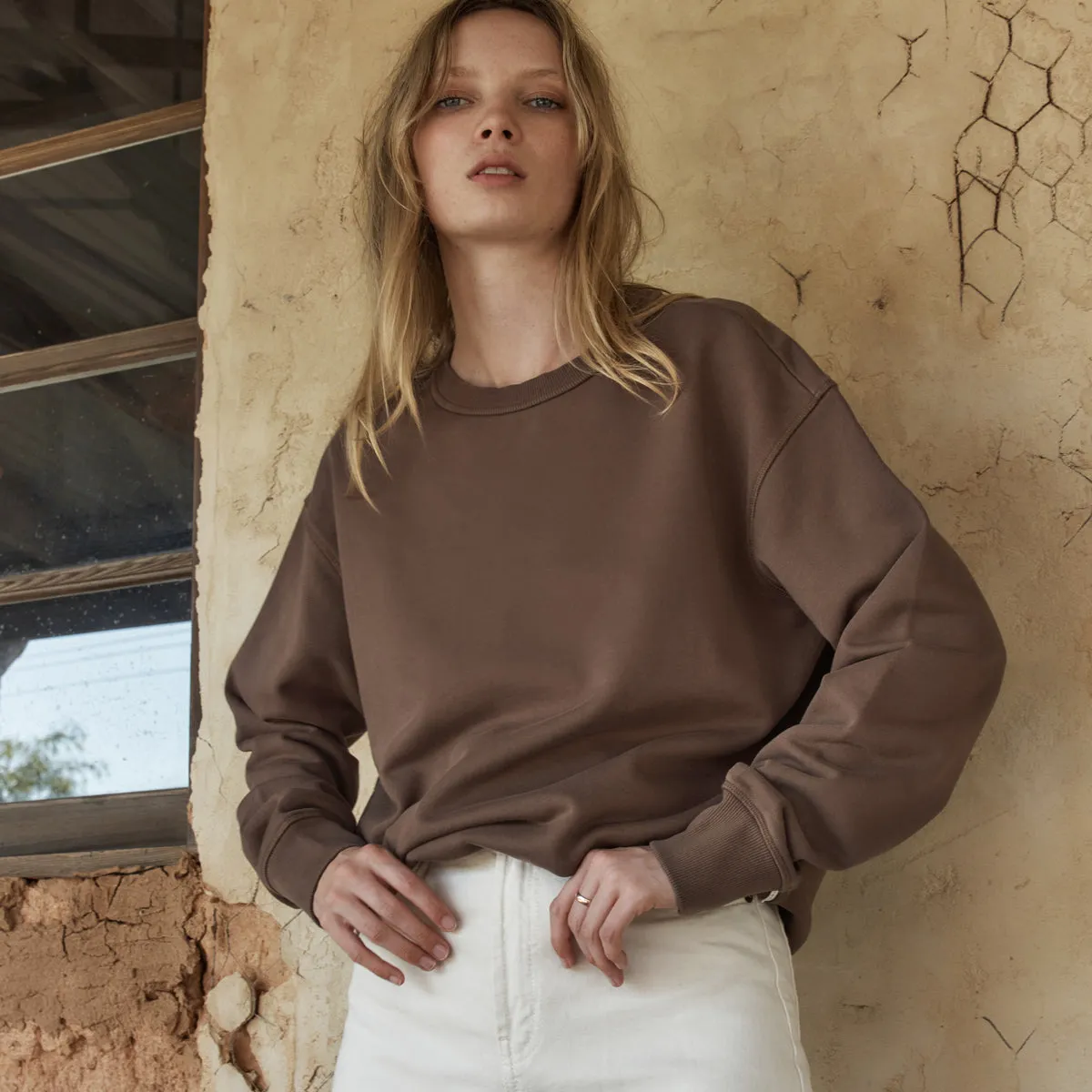 Could Be Nice - Women's Classic Crew / Coffee