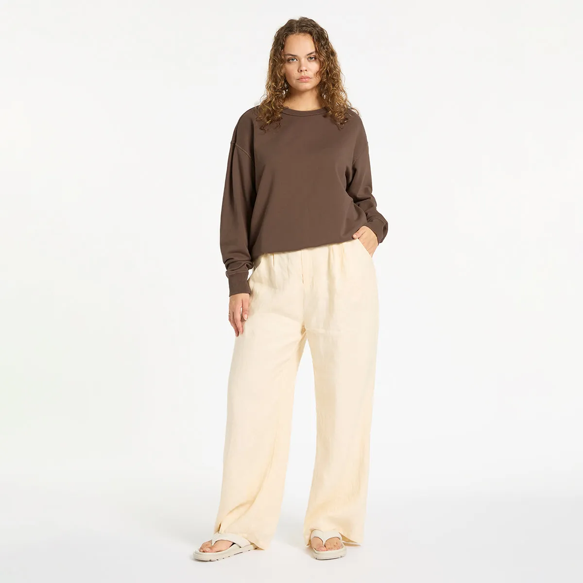 Could Be Nice - Women's Classic Crew / Coffee