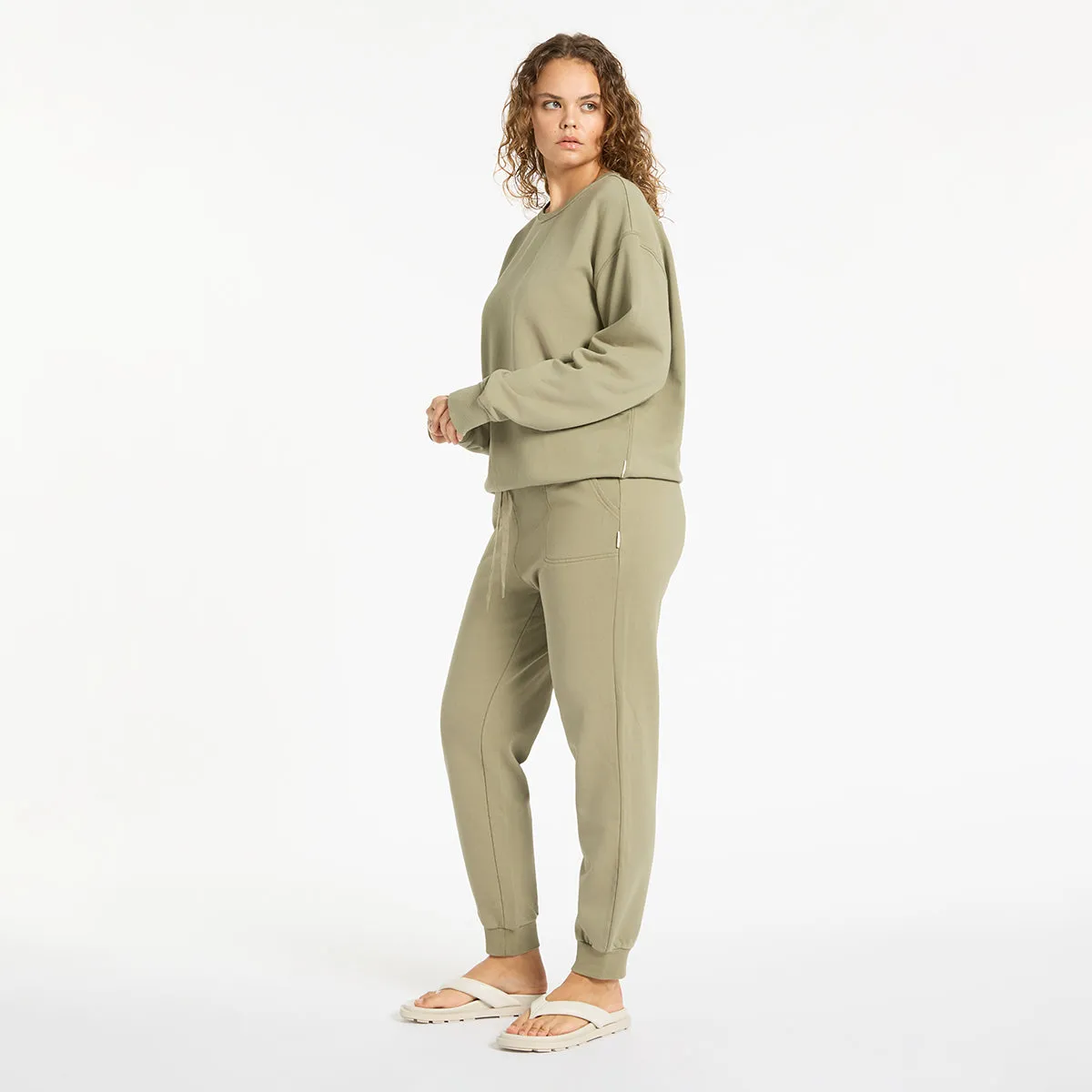 Could Be Nice - Women's Classic Crew / Washed Sage