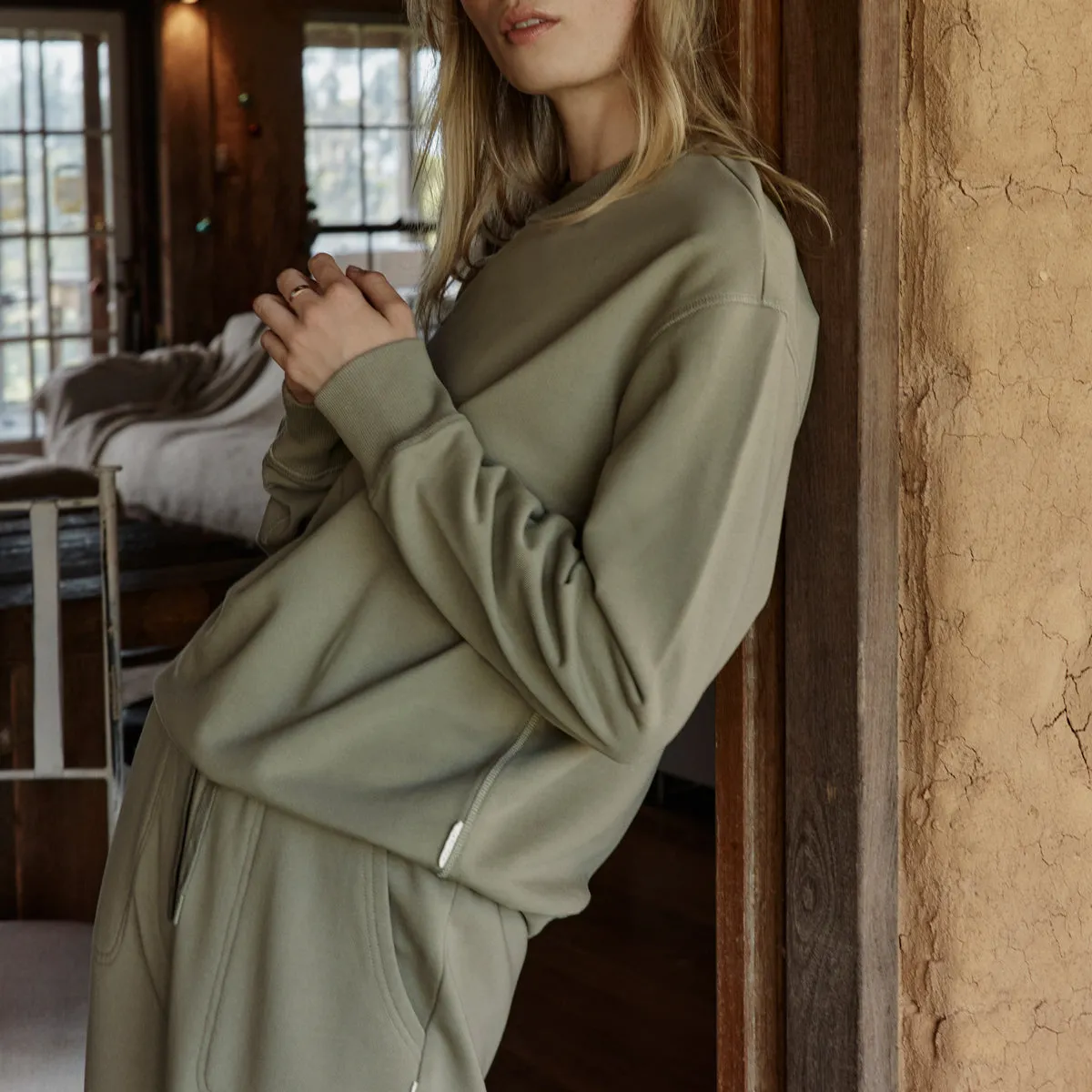 Could Be Nice - Women's Classic Crew / Washed Sage