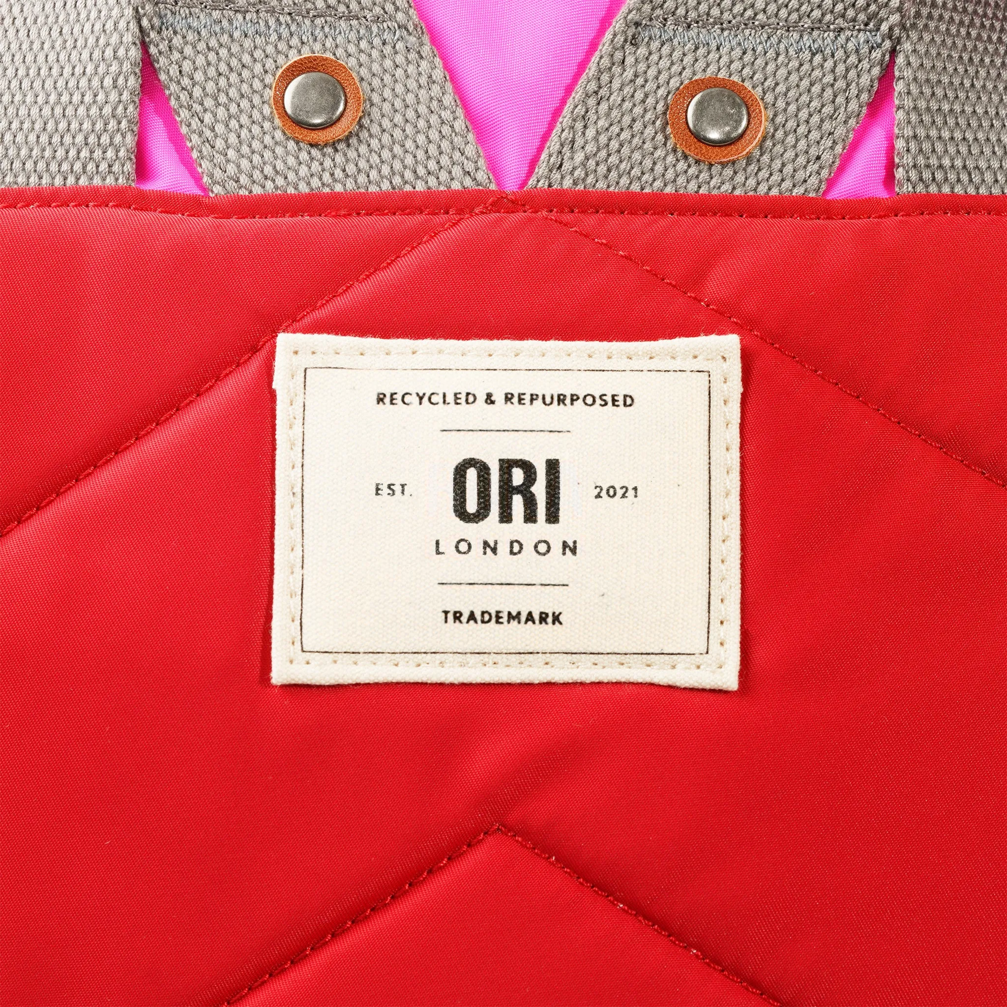 Creative Waste Canfield B Cranberry / Neon Pink Recycled Nylon