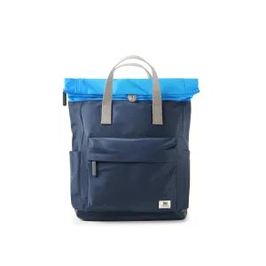 Creative Waste Canfield B Midnight / Blue Neon Recycled Nylon