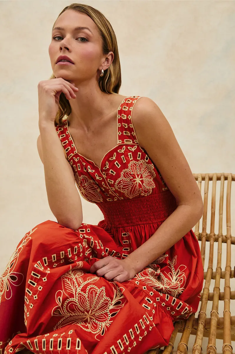Dress Fawn 7856 Terracotta