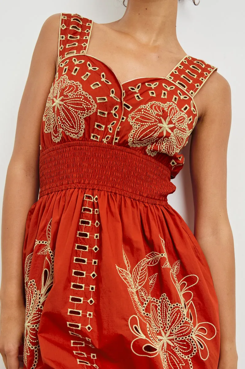 Dress Fawn 7856 Terracotta