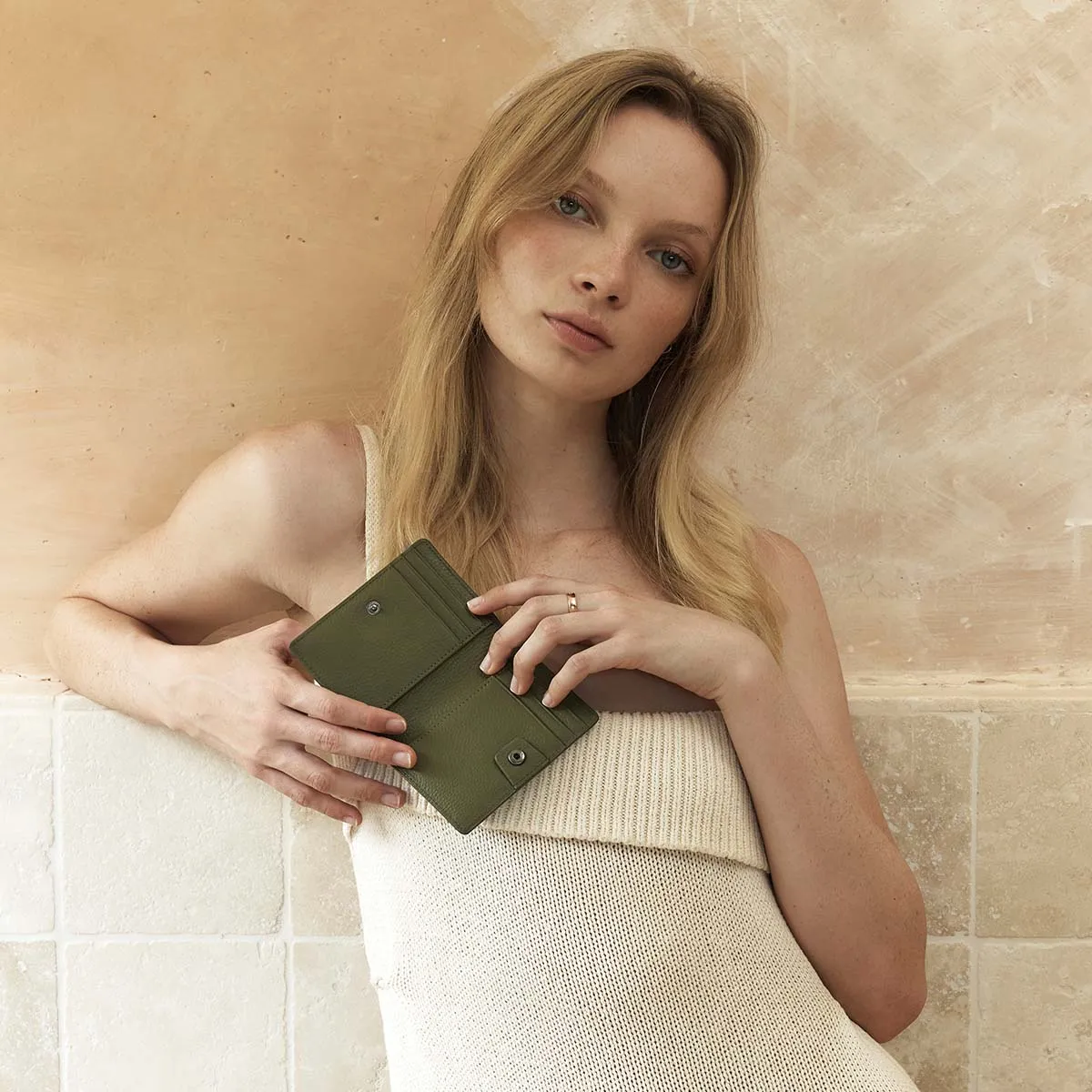 Easy Does It Wallet - Khaki