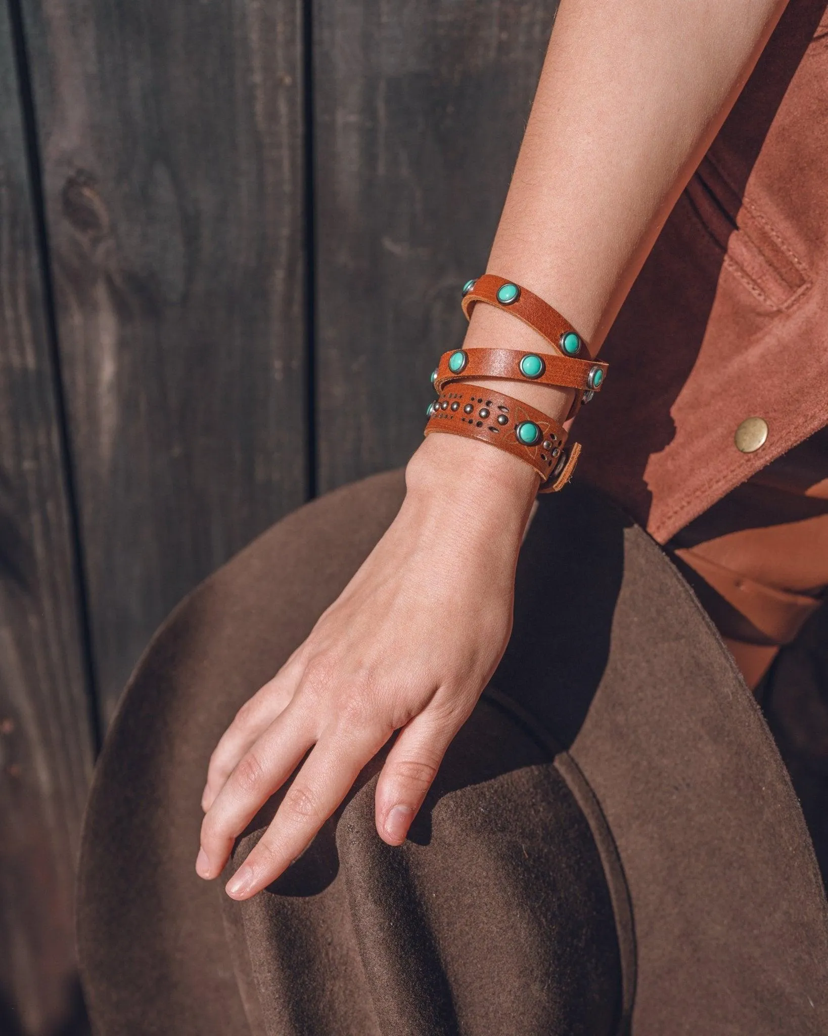 Embellished Slim Strip Bracelet