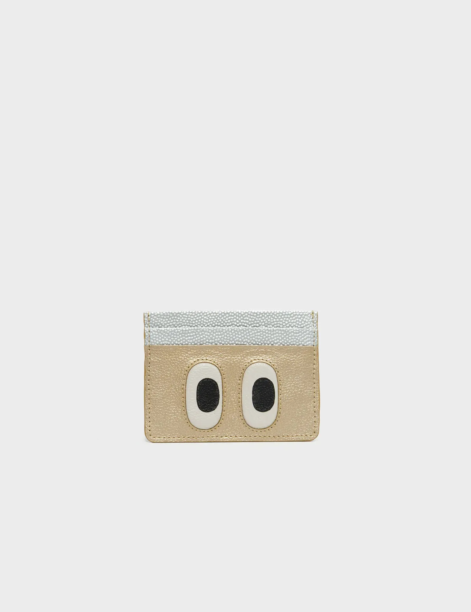 Filium Golden Leather Cardholder - Look Up 👀
