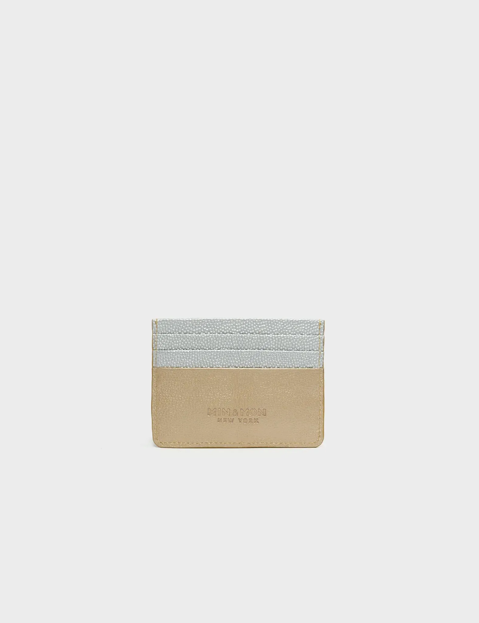 Filium Golden Leather Cardholder - Look Up 👀