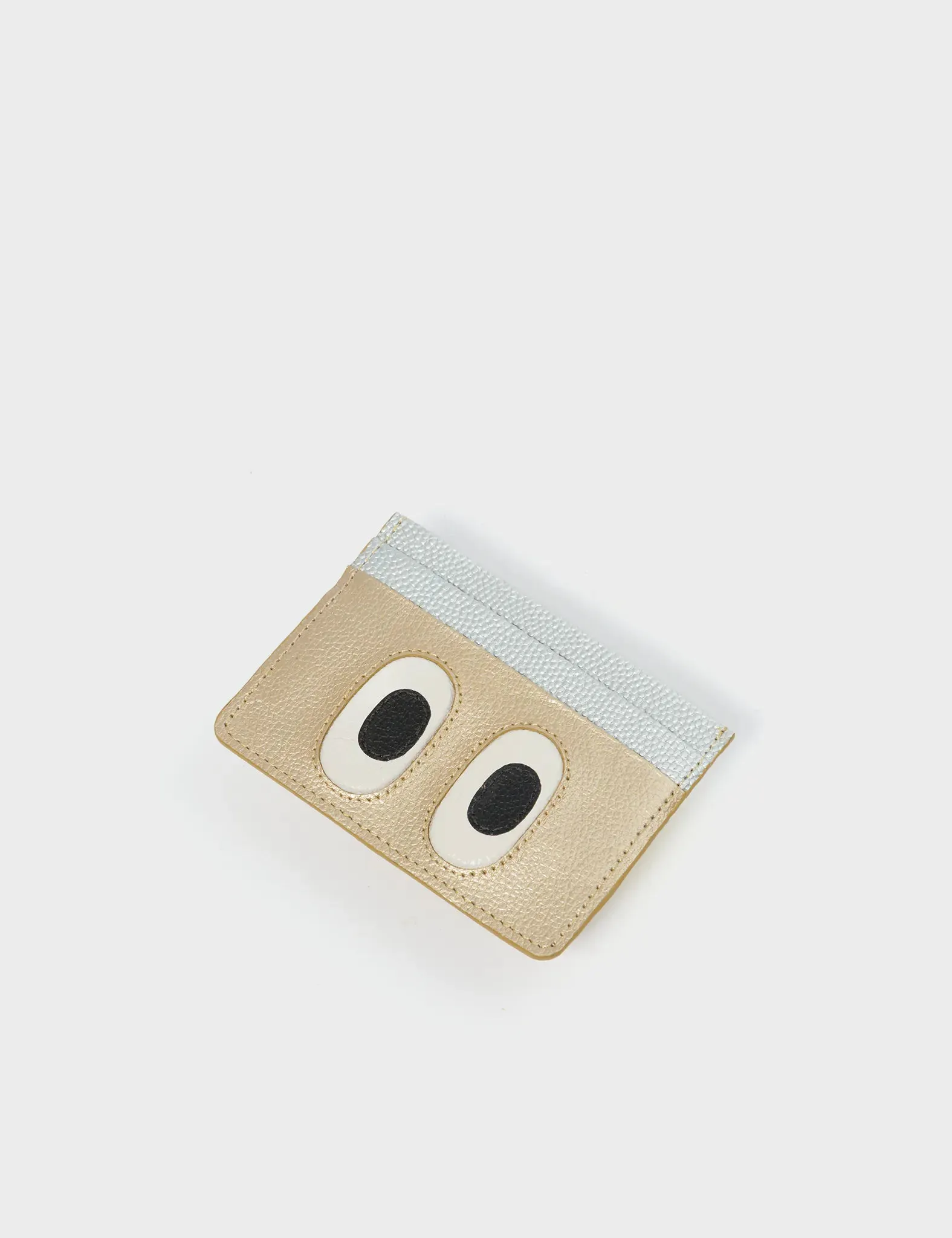 Filium Golden Leather Cardholder - Look Up 👀